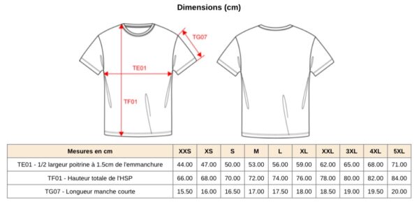 T-Shirt Unisexe Bio V1 – Image 6